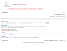 Tablet Screenshot of forum.achaheart.org